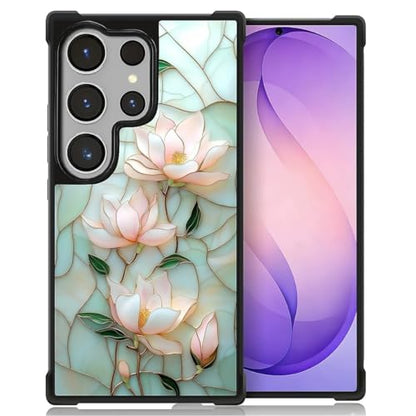 for Samsung Galaxy S26Ultra Case,Soft Silicone Shockproof Bumper Camera Protection Phone Case-Glazed Stone Lotus - color: Glazed Stone Lotus, size: Samsung Galaxy S26Ultra