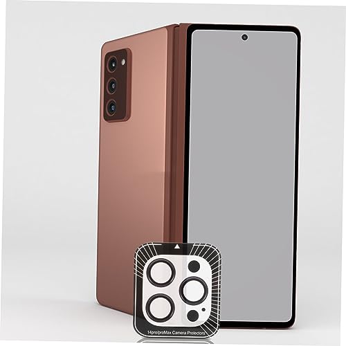 VILLCASE Protective Camera Lens Cover for Pro Pro Tempered Film with High Hardness Scratch Resistant and Dustproof Phone Lens Protector Easy Installation and Dark Purple