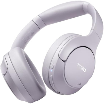 TOZO Hybrid Active Noise Cancelling Headphones, Hi Res Audio - color: Purple