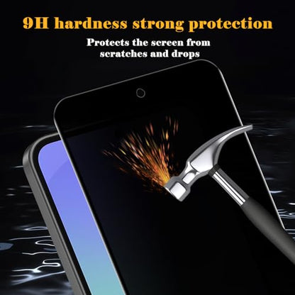 2 Pack Privacy Screen Protector for Samsung Galaxy A36, Tempered Glass Film full Coverage Anti Scratch, Anti-Spy, 9H Hardness, Bubble Free for Samsung Galaxy A36 Privacy Screen Protector - size: Samsung Galaxy A36