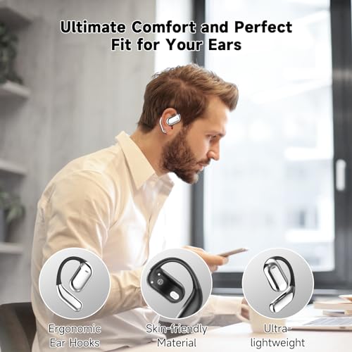 CoolJumper Wireless Bluetooth 6.1 Earbuds for Gym