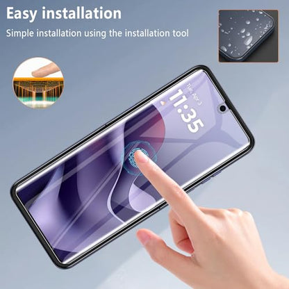 3-Pack Screen Protector for Motorola Moto Razr Ultra 2026 Flexible TPU Film, HD Clear Bubble-Free Self-Healing, Support Fingerprint Unlock Protective Cover Film for Moto Razr Ultra 2026 - size: Motorola Razr Ultra 2026