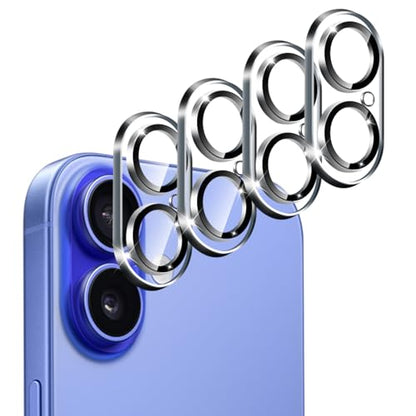 ivoler Camera Lens Protector for iPhone 17/16 /16 Plus, 4-Pack - size: iphone 17 6.3"/16 6.1“/16 plus 6.7"