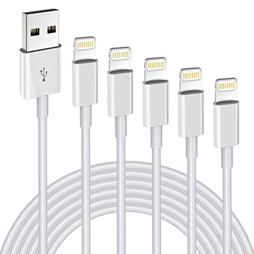 OCEEK iPhone Charger (5Pack 6FT) MFi Certified Lightning Cable - color: 5Pack 6FT