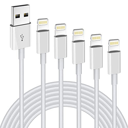 OCEEK iPhone Charger (5Pack 6FT) MFi Certified Lightning Cable - color: 5Pack 6FT