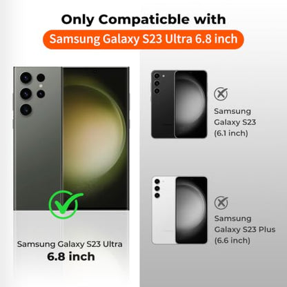 zapica Magnetic for Samsung Galaxy S23 Ultra Case, Desert Gold - color: Desert Gold, size: Samsung Galaxy S23 Ultra 6.8''