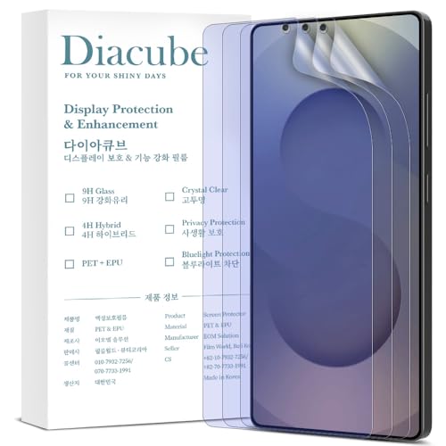 3-Pack Anti-Blue Light Matte Screen Protector For Samsung Galaxy S26 Ultra [Support Fingerprint Unlock] Anti-Glare, Anti-Fingerprint [Eye Protection] Bubble-Free Installation with Alignment Jig - size: Galaxy S26 Ultra