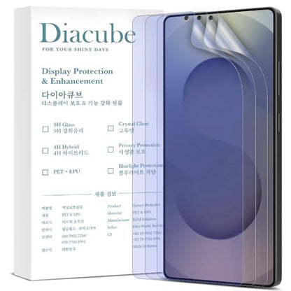 3-Pack Anti-Blue Light Matte Screen Protector For Samsung Galaxy S26 Ultra [Support Fingerprint Unlock] Anti-Glare, Anti-Fingerprint [Eye Protection] Bubble-Free Installation with Alignment Jig - size: Galaxy S26 Ultra