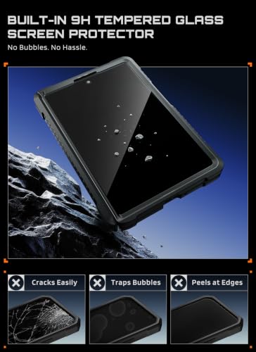 SUPCASE for Galaxy Z Fold 8 Case with Tempered Glass Screen Protector - size: Galaxy Z Fold 8