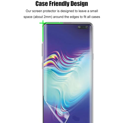 2 Pack Screen Protector for Samsung Galaxy S10 Plus - size: S10 Plus (6.4 inches)