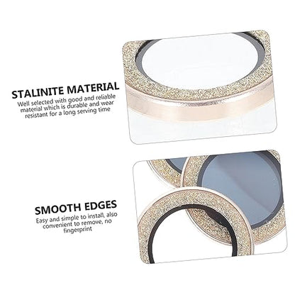 Veemoon 3pcs Camera Lens Protectors for Pro Scratch Resistant Lens Films with High Light Transmittance Easy Installation Anti-fall Finish