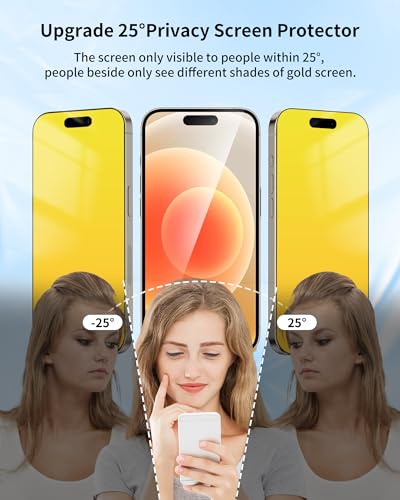for iPhone 14 Pro Max/ 15 Plus Privacy Screen Protector