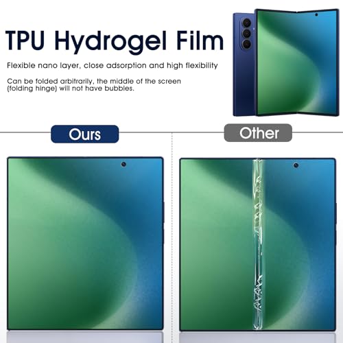 2 Sets Privacy Screen Protector for Samsung Galaxy Z Fold 7 8.0" - size: Samsung Galaxy Z Fold 7