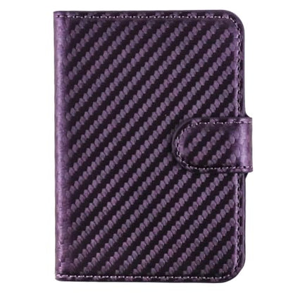 Bocasal for MagSafe Card Wallet for iPhone, Carbon Fiber Purple - color: Carbon Fiber Purple