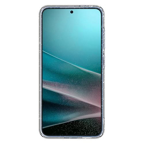 Spigen Liquid Crystal Glitter Designed for Galaxy S25 Case (2025) [Anti-Yellowing], [Military-Grade Protection] - Crystal Quartz - color: Crystal Quartz, size: 6.3in (Galaxy S25)