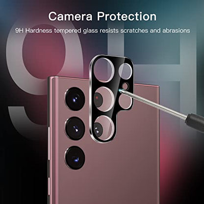JETech TPU Screen Protector for Samsung Galaxy S22 Ultra, 2+2 Pack - size: Galaxy S22 Ultra