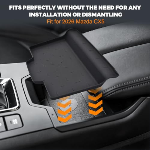 Wireless Charging Mat for 2026 Mazda Cx5 Accessories (No for CX-50) - size: for Mazda CX5 Accessories 2026