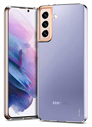 for Samsung Galaxy S21 Plus Case, Ultra [Slim Thin] Flexible TPU Scratch Resistant Gel Rubber Soft Silicone Protective Clear Case Cover for Galaxy S21 Plus (Clear) - size: S21 Plus