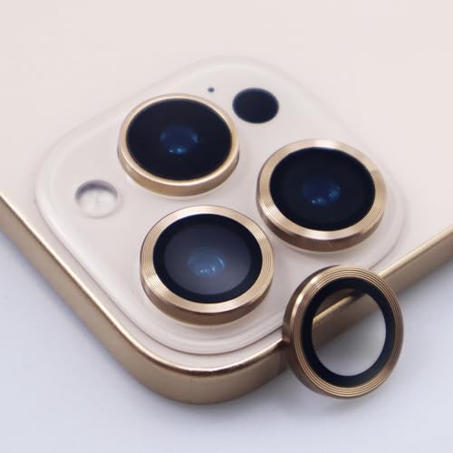 BONVAN for iPhone 16 Pro / 16 Pro Max Camera Lens Protector Metal Crystal Tempered Glass Screen Accessories Cover (Desert Titanium) - color: Desert Titanium