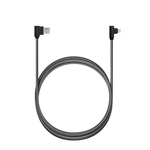 3Pack 10FT [The Most Durable Cable] 90 Degree Charging Cable for iPhone 14