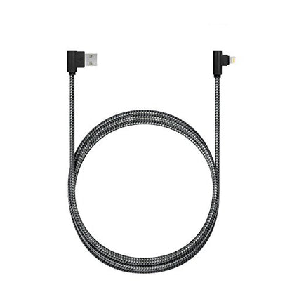 3Pack 10FT [The Most Durable Cable] 90 Degree Charging Cable for iPhone 14