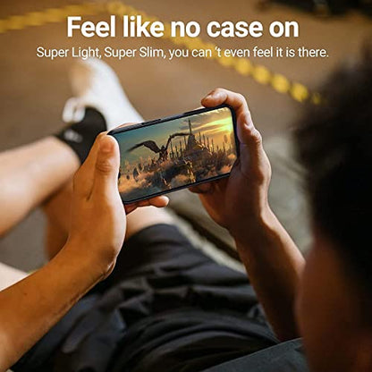 LRK Ultra Thin Black Case Compatible with iPhone 13: Slim, Soft, and Flexible (NOT Hard) [Matte Finish] Protective Black Phone Cover for iPhone 13 - Matte Black - size: iPhone 13