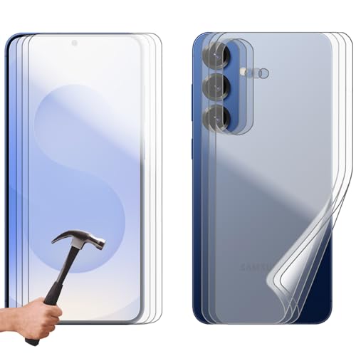 3 Set Tempered Glass Screen Protector for Samsung Galaxy S25+ PLUS Front and Back Film Guard