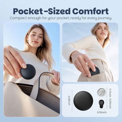Yihou Small Mini Invisible Earbuds Wireless Bluetooth Hidden Headphones Discreet Tiny Earbuds for Work Smallest Low Profile Micro Sleep Earbud Invisible Ear Buds for Small Ear Canals Sleeping - color: Black