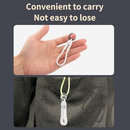 240W Short USB C Cable Keychain, 40Gbps 8K Fast Charge, 2 Pack - color: White, size: Keychain male to male