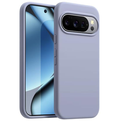 JETech Silicone Case for Google Pixel 10/10 Pro, Frost | Silky Soft Touch, Shockproof Protection, Scratch Resistant, Microfiber Lining - color: Frost, size: Pixel 10/10 Pro