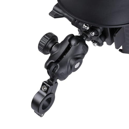 KEMIMOTO Motorcycle Phone Mount with Sun Hat, Fit for Bike, ATV, Scooter