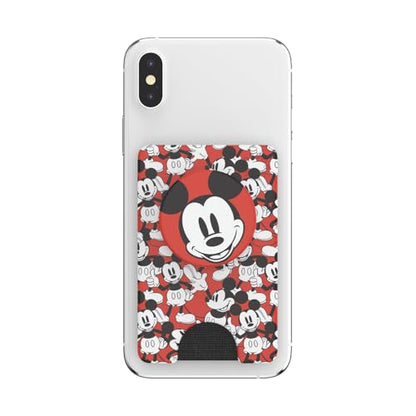 PopSockets Adhesive Phone Wallet with Grip- Mickey Classic