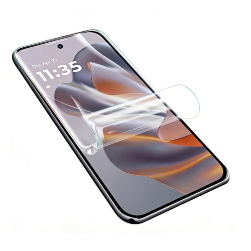 [2 Pcs] Hydrogel Screen Protector for Motorola Edge 50 Neo, High Sensitivity Flexible TPU Flim [Non-breakable][Bubble Free] (No Tempered Glass) - color: Edge 50 Neo