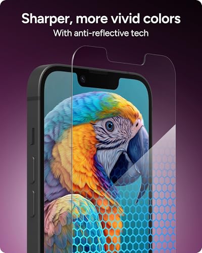 ZAGG XTR5 Screen Protector for iPhone 17e/ 16e/ 14/13/ 13 Pro - Glass, Blue Light Protection, 11X Stronger, Eyesafe CPF60 Tech, Anti-reflective Tech, Touch Sensitive Tempered Glass, Easy To Install - size: iPhone 17e/ 16e/ 14/ 13/ 13 Pro