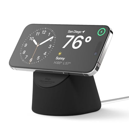 elago MS1 Charging Stand for MagSafe Charger - color: Black