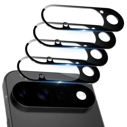 4 Pack Camera Lens Screen Protector Compatible with Google Pixel 11 Pro - size: Pixel 11 Pro