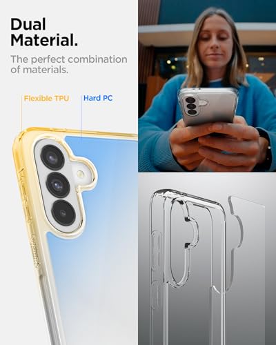 Spigen for Galaxy A37 5G Case, Ultra Hybrid [Anti-Yellowing] - Crystal Clear - color: Crystal Clear, size: Galaxy A37 5G