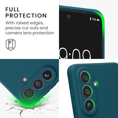 kwmobile Case Compatible with Samsung Galaxy S26 Case - Slim TPU Silicone Phone Cover - Soft Touch Finish - Teal Matte - color: teal matte, size: Galaxy S26