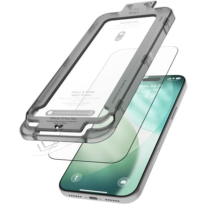 elago Tempered Glass Screen Protector for iPhone 17 Pro Max Clear | Case Friendly, 9H Surface Hardness, Anti-Fingerprint, Shatter-Proof, Scratch Protection, Bubble-Free - size: iPhone 17 Pro Max