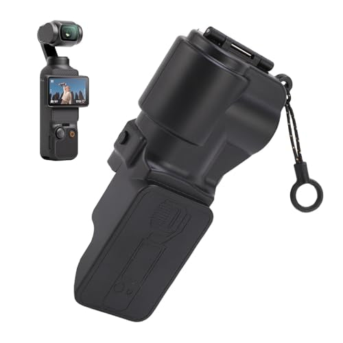 Camera Lens Screen Protector for Smartphone, Scratchproof Protective Cover, Anti Shock Sponge and Lanyard Attachment, Black - color: Black