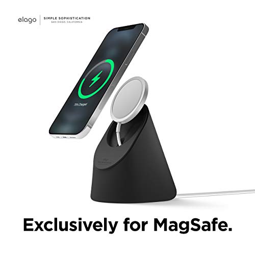 elago MS1 Charging Stand for MagSafe Charger - color: Black