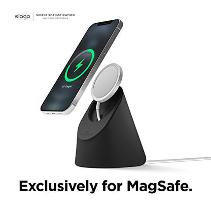 elago MS1 Charging Stand for MagSafe Charger - color: Black