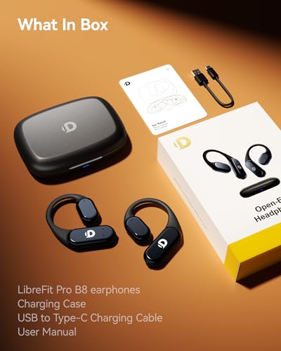 Gen 2 Bone Conduction, 60H IP68 Open Ear Headphones - color: Obsidian