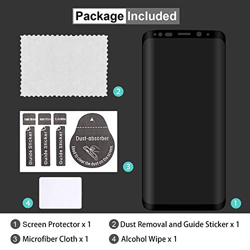 [2 Pack] Galaxy Note 9 Privacy Screen Protector, Premium Anti-Spy Tempered Glass [Case Friendly] [Anti-Scratch] 9H Hardness Screen Protector for Samsung Galaxy Note 9