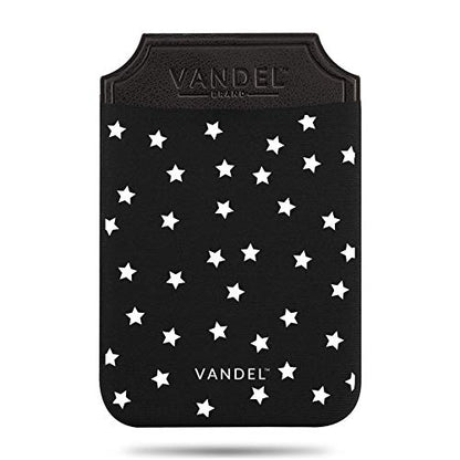 Vandel Stick-On Fabric Phone Wallet for Women, Cute Credit Card Holder | Stylish Credit Card Holder for Phone Case, Stick On Back of Phone Fabric Sleeve for iPhone Pocket - color: Night Sky