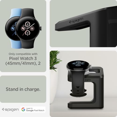 Spigen for Pixel Watch 3/2 45mm 41mm Charger Stand,