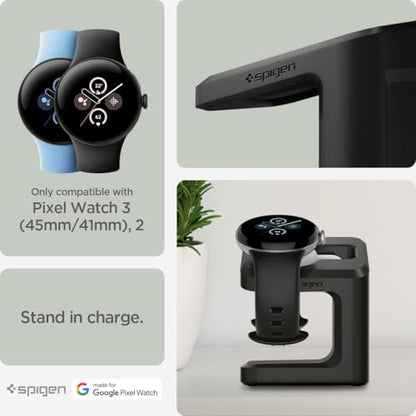 Spigen for Pixel Watch 3/2 45mm 41mm Charger Stand,