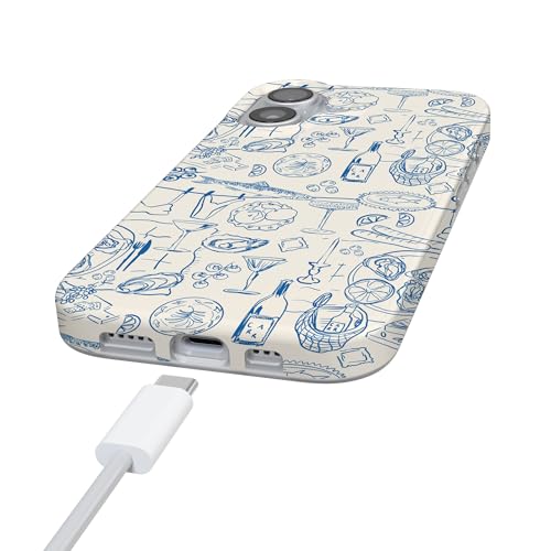 Casely iPhone 17 Case | Amalfi Aperitivo | Dolce Vita | Compatible with MagSafe | Classic Ultra Slim Design - color: Dolce Vita | Amalfi Aperitivo