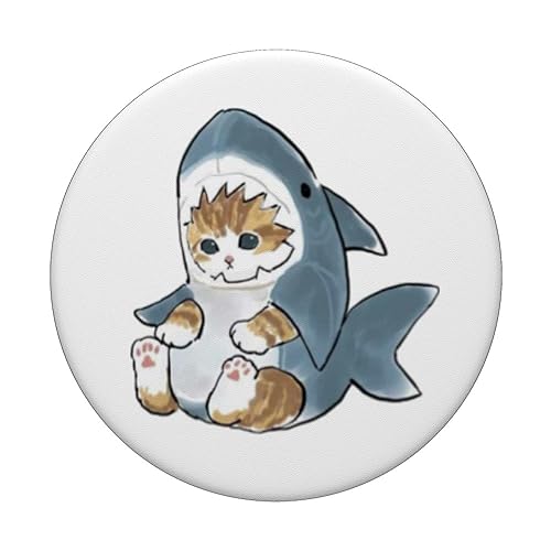 My cat is a Shark PopSockets Adhesive PopGrip - style: Adhesive PopGrip