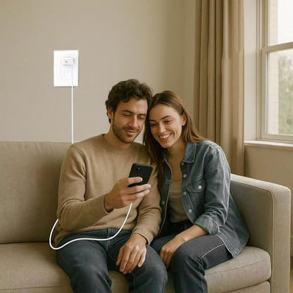 iPhone 17 16 15 Charger,3-PackDual Port USB C,Fast Charging Block - color: pure white, size: 6ft
